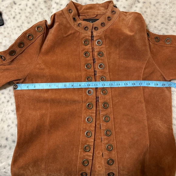 VINTAGE 100% Suede Jacket - Picture 11 of 12